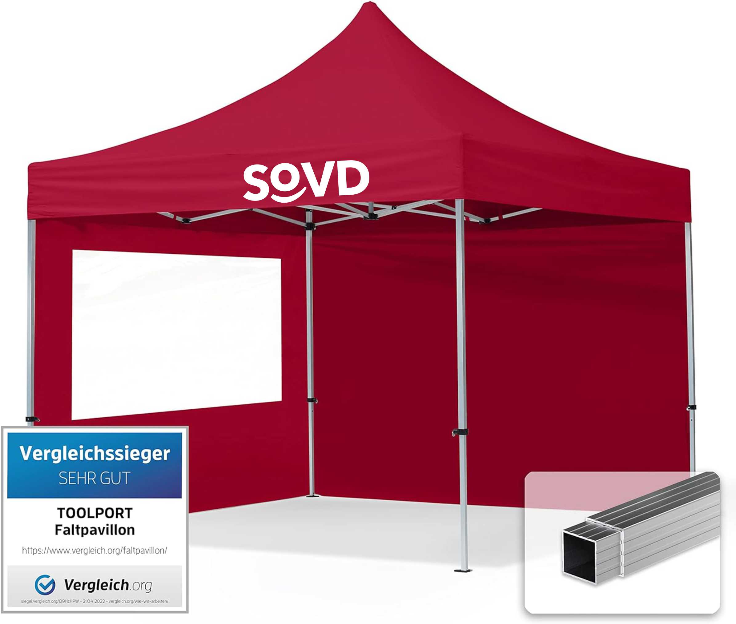 Pavillon 3x3m SOVD